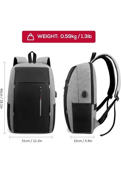 Laptop Sırt Çantası Kadın Erkek Omuz Çantası Kolej (Yurt Dışından) fırsatları