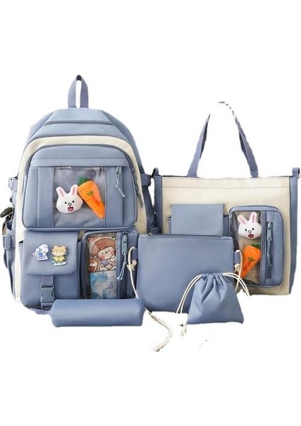 Dört Parçalı Okul Çantası (Yurt Dışından)