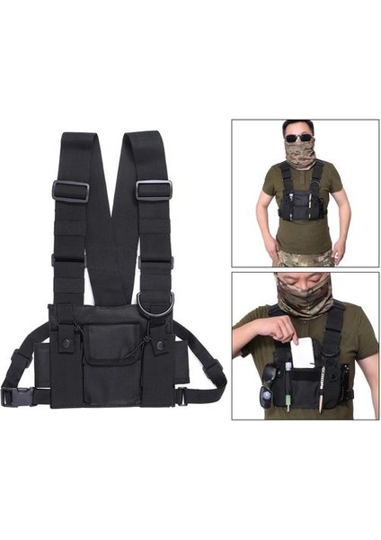 Erkek Göğüs Teçhizatı Yelek Şeklinde Çanta (Yurt Dışından) modelleri