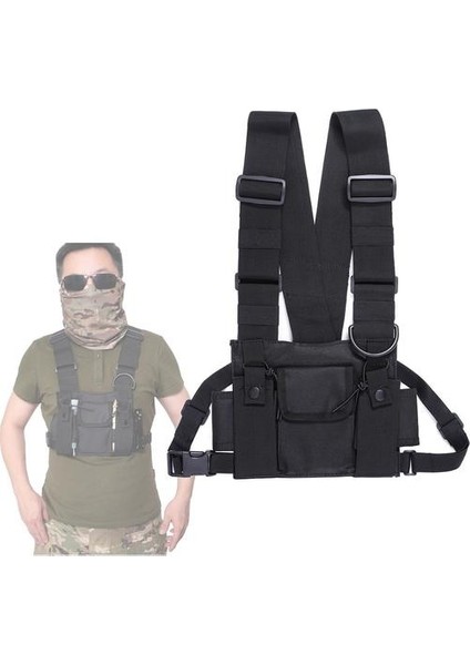 Erkek Göğüs Teçhizatı Yelek Şeklinde Çanta (Yurt Dışından) fırsatları