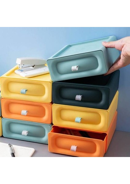 Yurt Plastik Depolama Kutusu, Çekmece Masaüstü Organizatörü, Ofis Masası Rafı (Yurt Dışından) fiyatları