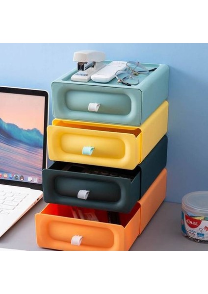 Yurt Plastik Depolama Kutusu, Çekmece Masaüstü Organizatörü, Ofis Masası Rafı (Yurt Dışından) modelleri