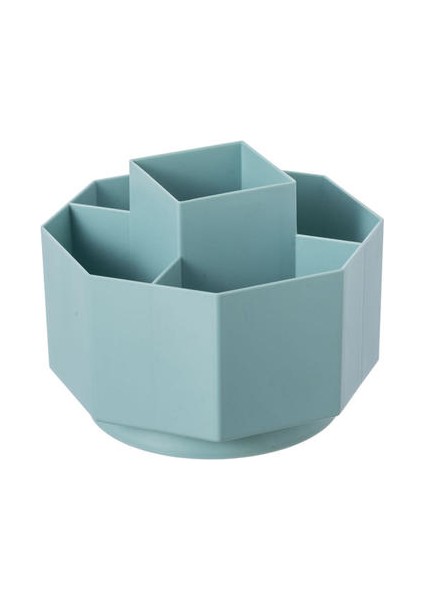 Masaüstü Kırtasiye Dönen Kalem Tutucu, Öğrenci Çoklu Kalem Kutusu Saklama Kutusu, Ofis Kozmetik Sunribat Saklama Kutusu (Yurt Dışından)