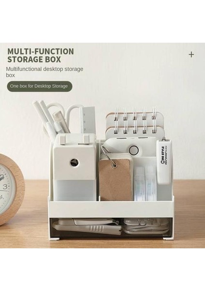 Oturma Odası Sehpa Masaüstü Saklama Kutusu, Öğrenci Kırtasiye Kozmetik Ürünleri Plastik Saklama Kutusu, Ofis Çekmecesi Depolama Kutusu (Yurt Dışından) fiyatları