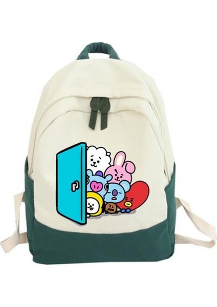 Bts BT21 Sevimli Sırt Çantası (Yurt Dışından)