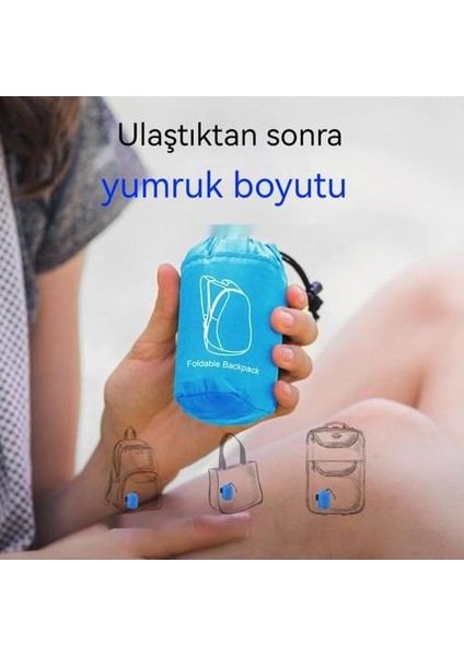 Açık Ultra Hafif ve Ultra Ince Seyahat Katlanır Saklama Çantası Eğlence Sporları Sırt Çantası (Yurt Dışından) modelleri