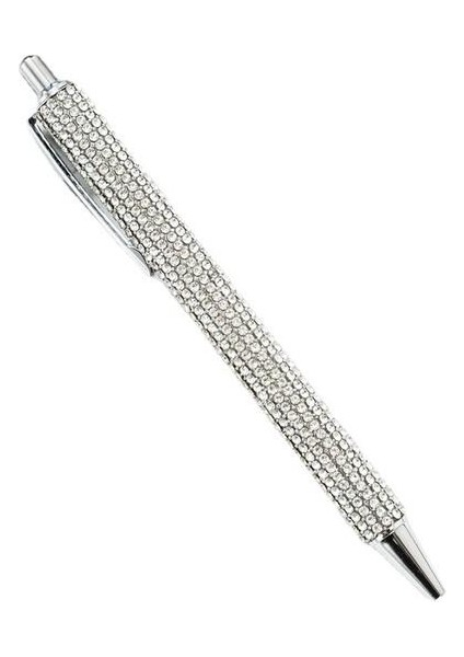 Tükenmez Kalem Lüks Rhinestone Sevimli Metal 2 Adet (Yurt Dışından)