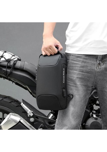 Su Geçirmez Erkek Sırt Çantası - Siyah (Yurt Dışından) modelleri