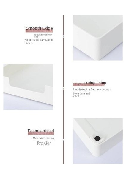 Office Masaüstü Dosya Depolama Kutusu, Kırtasiye Veri Organizatörü, Yatay A4 Dosya Dosya Çerçevesi Sepet Dosya Rafı (Yurt Dışından) fırsatları