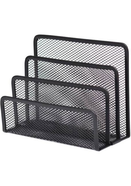 Mektup Izgara Veri Rafı Mektup Rafı, Metal Demir Mesh Dosya Rafı, Birleşik Mesh Kitabı Stand Mektup Kutusu (Yurt Dışından)