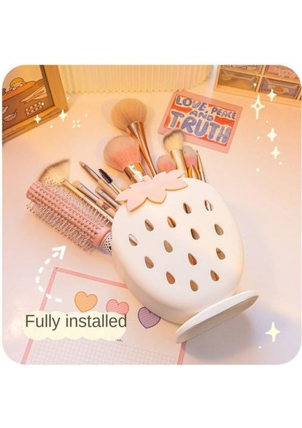 Makyaj Fırçası Depolama Namlu, Kozmetik Kız Iyi Şeyler Raf Kutusu, Masa Masaüstü Depolama Kalemi Tutucu (Yurt Dışından) fırsatları