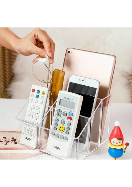 Şeffaf Masaüstü Saklama Kutusu, Öğrenci Kırtasiye Kalemi Tutucu, Ofis Malzemeleri Rafı (Yurt Dışından) fiyatları