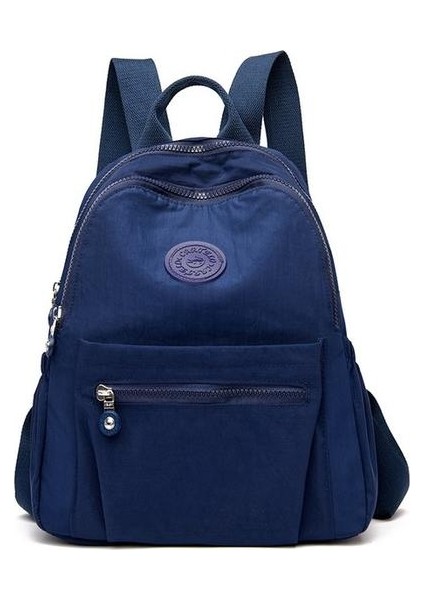 Sırt Çantası Kadın Büyük Kapasiteli Basit Vahşi Sırt Çantası Çanta Bayan Moda Hafif Seyahat Çantası (Yurt Dışından)