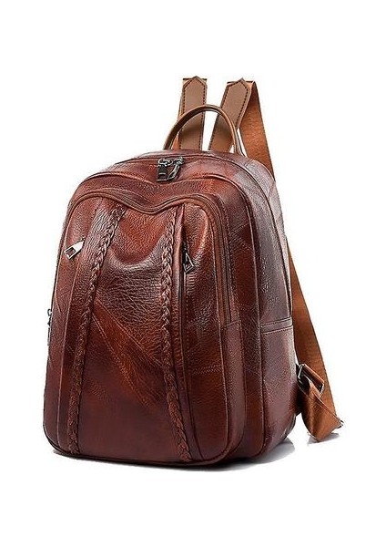 Vintage Kadın Sırt Çantası Yeni Moda Eğlence Çantası (Yurt Dışından) fiyatları