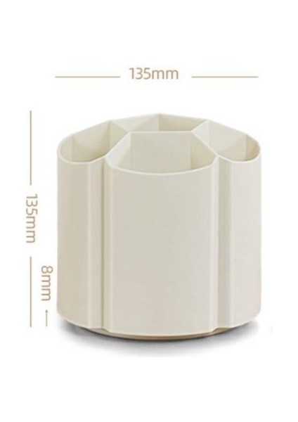 Ofis Döndürülebilir Kalem Tutucu, Masaüstü Kırtasiye Saklama Kutusu Kalem Tutucu, Kız ve Kızlar Için Yaratıcı Kalem Tutucu Kovası (Yurt Dışından) fırsatları