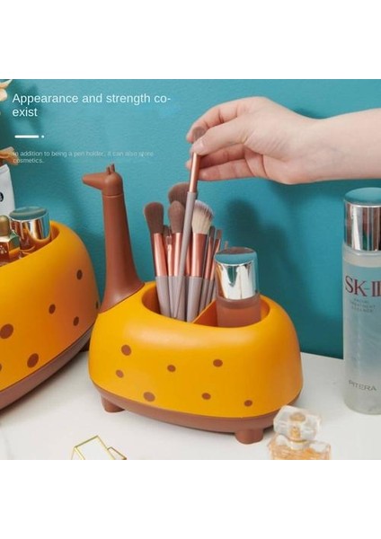 Yaratıcı Çizgi Film Çocuk Kalemi Tutucu, Çok Fonksiyonlu Sevimli Kırtasiye Kalemi Tutucu, Ofis Masaüstü Plastik Saklama Kutusu (Yurt Dışından) fiyatları