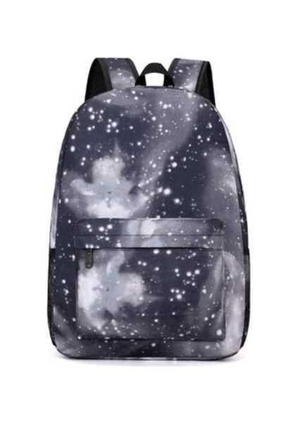 Starry Sky Casual Rucksack, Kadınlar Sırt Çantası Ortaokul Öğrenci Schoolbag Moda Sırt Çantası Kadın Çantası (Yurt Dışından)