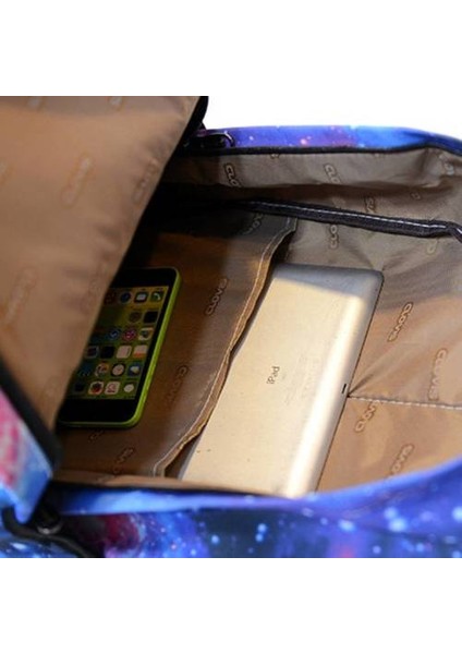 Starry Sky Casual Rucksack, Kadınlar Sırt Çantası Ortaokul Öğrenci Schoolbag Moda Sırt Çantası Kadın Çantası (Yurt Dışından)