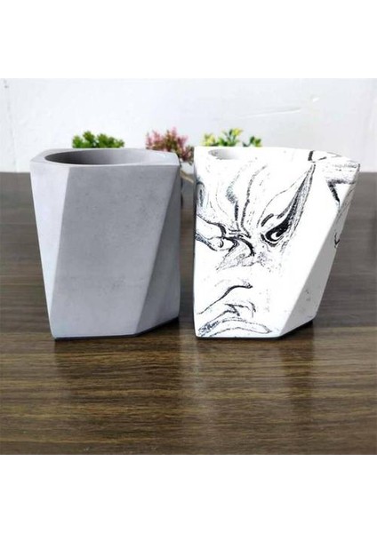 Yaratıcı Kişilik Çimento Kalem Tutucu, Masaüstü Depolama Ofisi Kalem Tutucu, Fuar Yüzlü Beton Kalem Tutucu Kalem Barrel Kutusu (Yurt Dışından) fırsatları