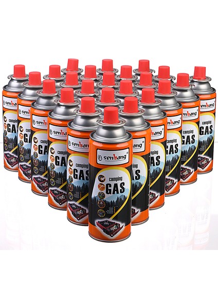 Kamp Ocak Gazı Valfli Kartuş 24 x 227 G