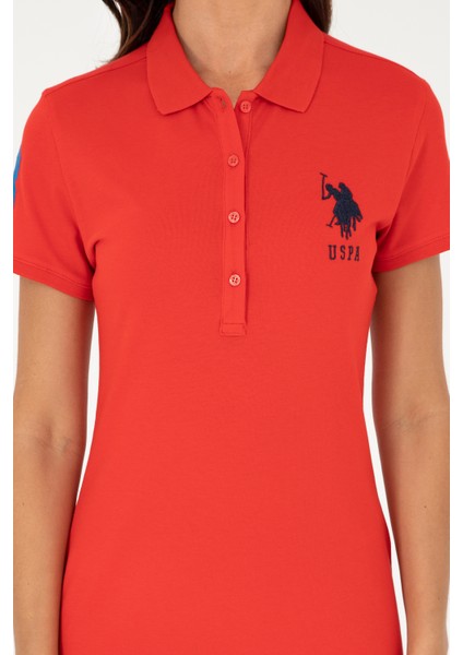 U.S. Polo Assn. Kadın Kırmızı Elbise (Örme) 50280064-VR030