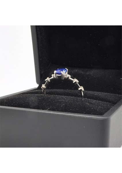 Oval Safir Pırlantalı Yüzük fırsatları