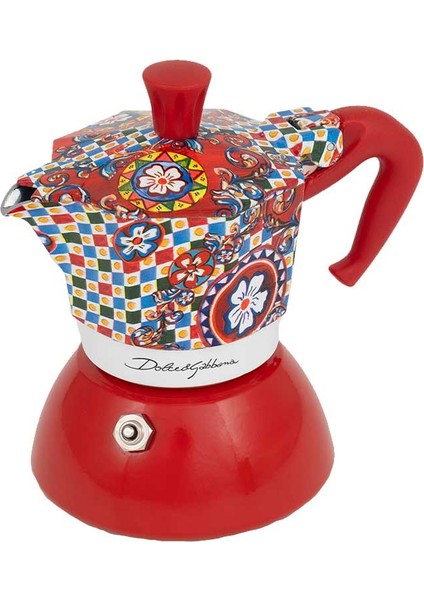 Dolce&Gabbana Moka Pot İndüksiyon 2 Cup