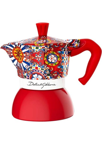 Dolce&Gabbana Moka Pot İndüksiyon 2 Cup