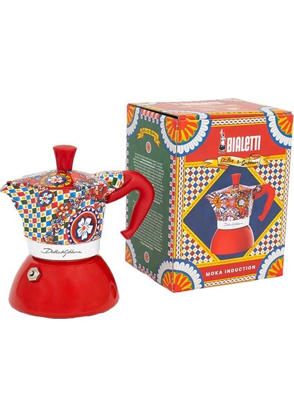 Dolce&Gabbana Moka Pot İndüksiyon 2 Cup