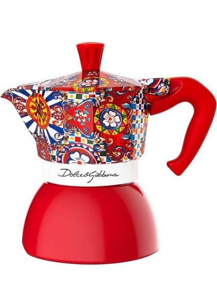 Dolce&Gabbana Moka Pot İndüksiyon 4 Cup