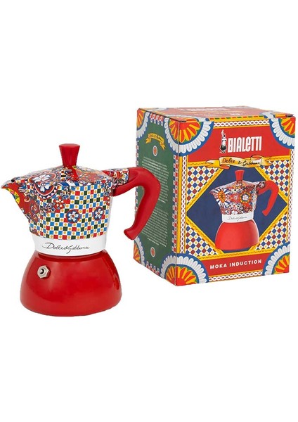 Dolce&Gabbana Moka Pot İndüksiyon 4 Cup