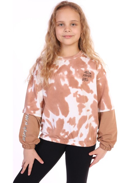 Kız Çocuk Magic Girl Nakışlı Sweatshirt