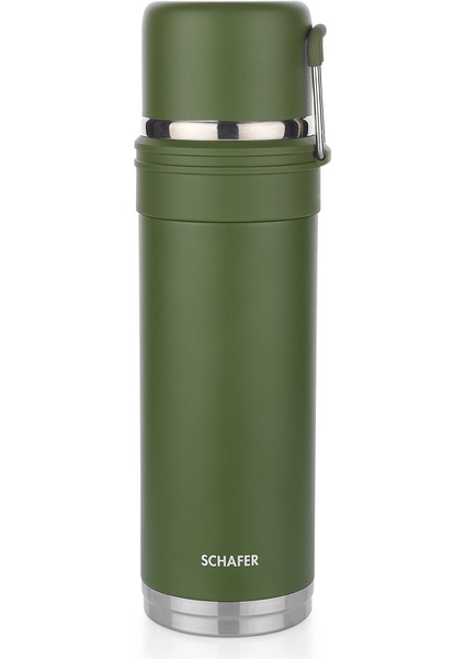 Iron Man Termos 650 Ml-Yeşil