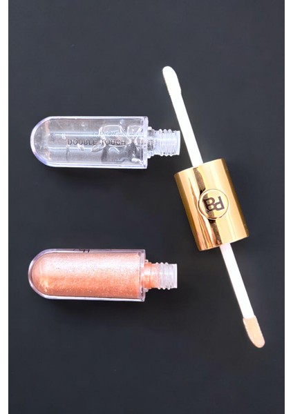 Lip Gloss & Oil -Kalıcı Parlak Ruj-Çift Taraflı