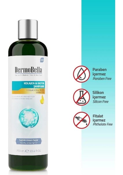 Collagen Biotin Şampuan 700 ml fırsatları