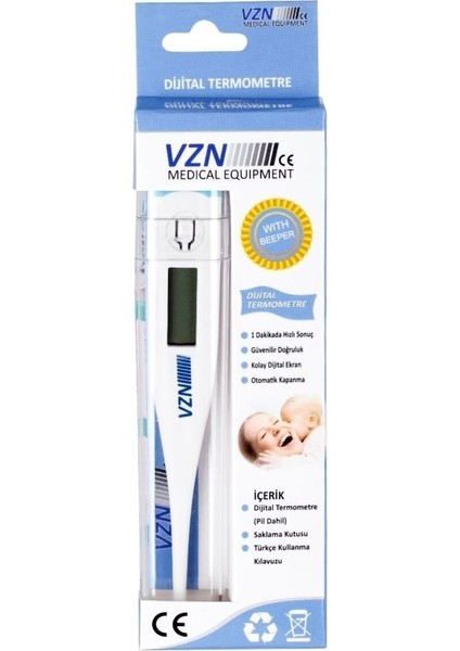 Vzn YB009 Beden Derecesi/kalem Tipi Termometre/dijital Ateş Ölçer
