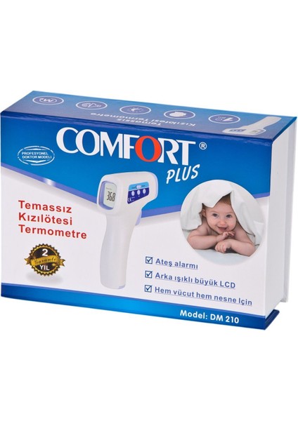 Comfort Plus DM-210 Temassız Termometre Ateş Ölçer