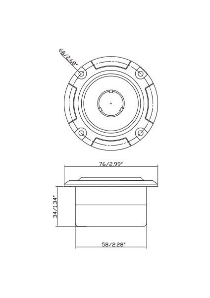RS-TA42 200 Watt Max Power+6 Ohm Super Bullet Tweeter