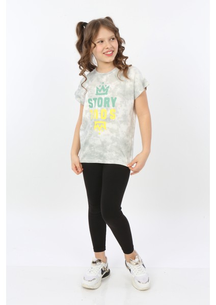 Kız Çocuk Story Soul Baskılı Tişört