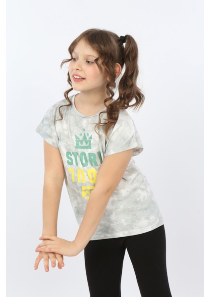 Kız Çocuk Story Soul Baskılı Tişört fırsatları