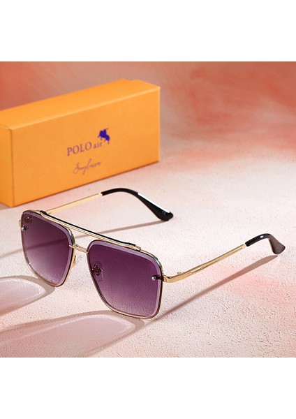 Unisex Kristal UV400 Korumalı Güneş Gözlüğü PLG-2070C