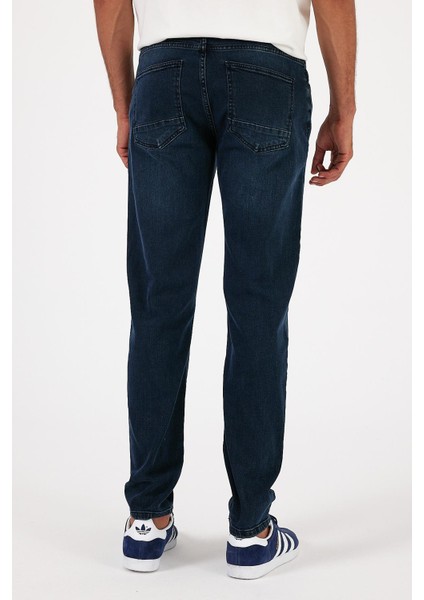 Erkek Smith Smoke Blue Tapered Fit Jean Pantolon fırsatları
