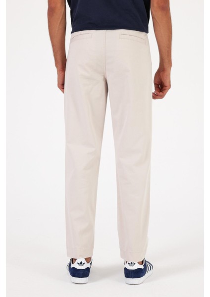 Erkek Ken Taş Beli Lastikli Chino Pantolon fırsatları