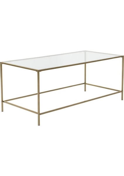 Tino Furniture Milan Gold Metal Orta Sehpa