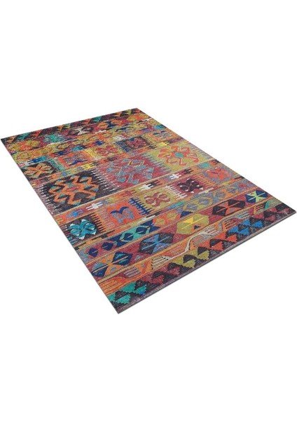 Halı Çok Renkli Geometrik Desenli Dijital Baskı Halı fiyatları
