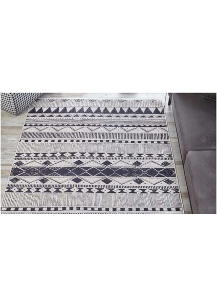 Halı Beyaz Geometrik Desenli Dijital Baskı Halı indirimleri