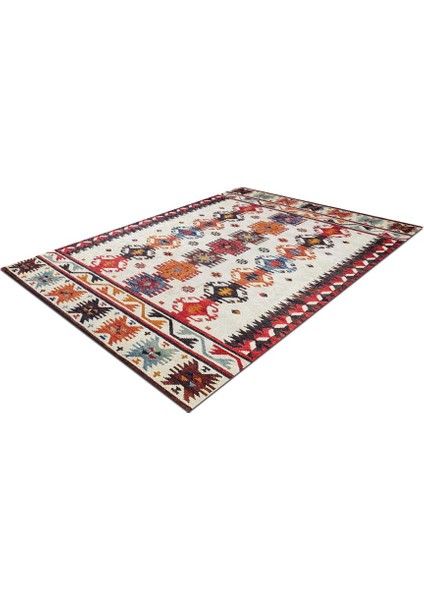 Halı Beyaz Renkli Geometrik Desen Dijital Baskı Halı fiyatları