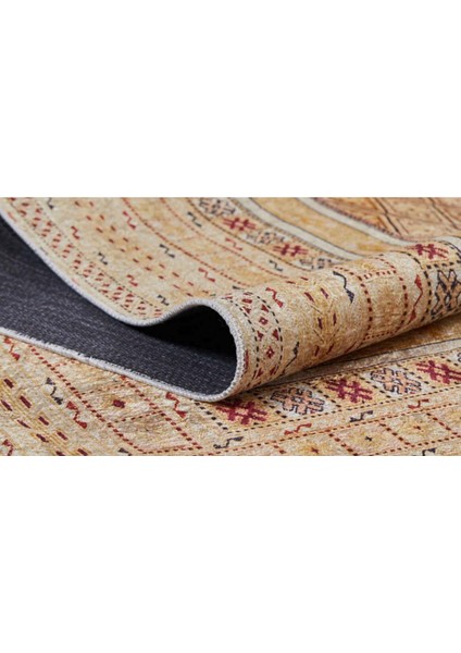 Halı Turuncu Baklava Desen Dijital Baskı Halı fırsatları