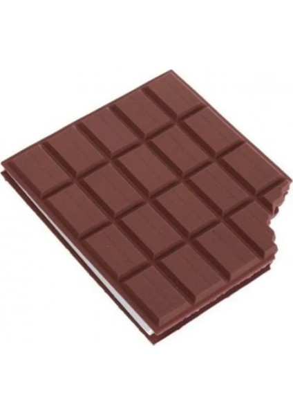 Harika Çikolata Kokulu Kare Çikolata Not Defteri Chocolate Notebook