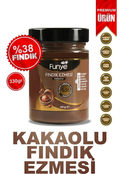 Kakaolu Fındık Ezmesi - (330 Gr)